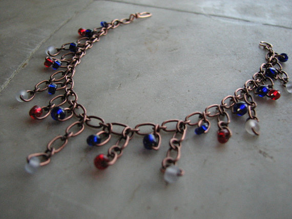 Dangle Copper Bracelet